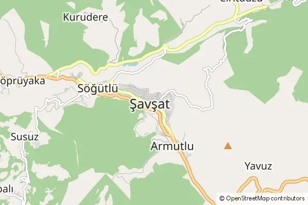 Karte Şavşat