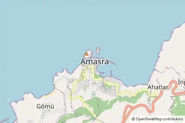 Karte Amasra