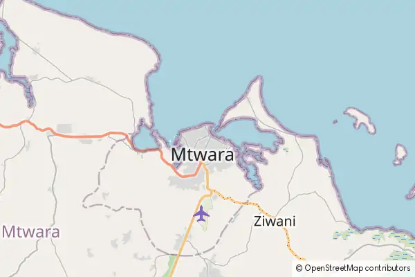 Karte Mtwara