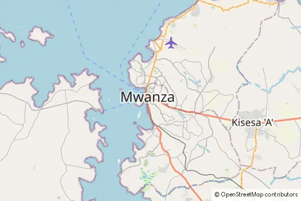 Karte Mwanza