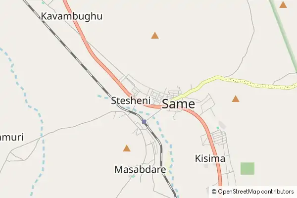 Karte: Same • © OpenStreetMap contributors Karte Same
