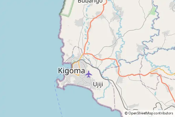 Karte Kigoma