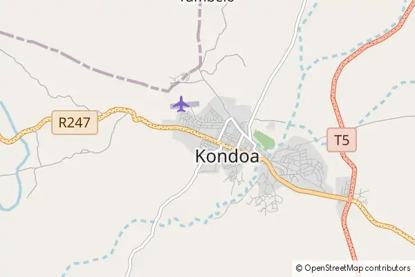 Karte Kondoa