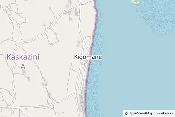 Karte Kigomani