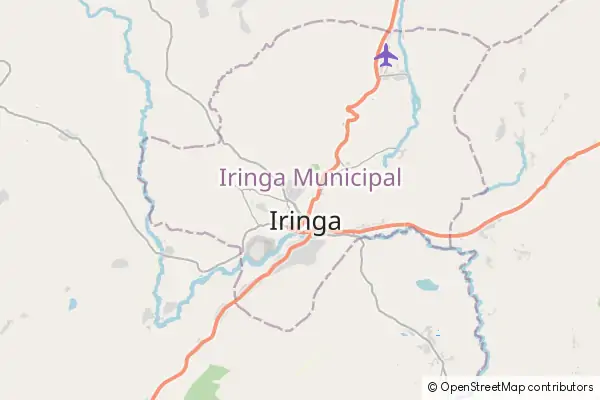 Karte Iringa