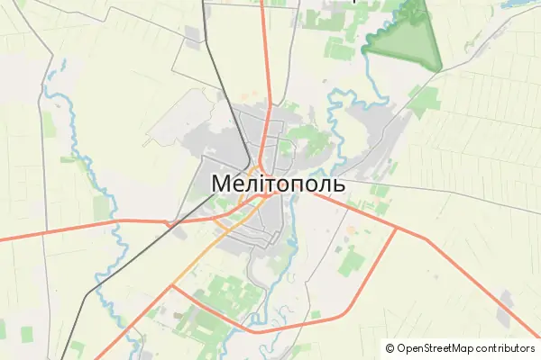 Karte Melitopol