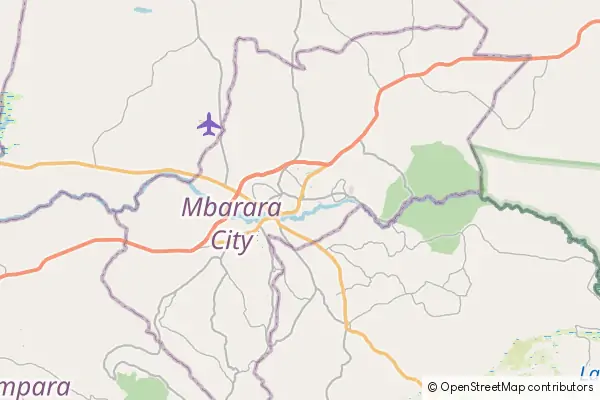 Karte Mbarara