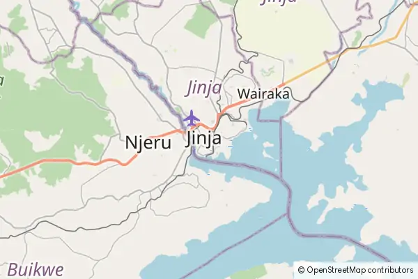 Karte Jinja