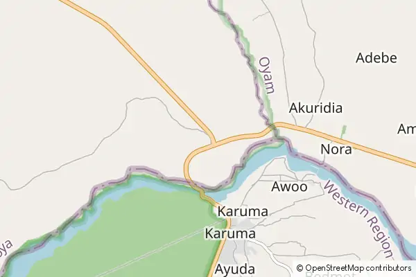 Karte Karuma