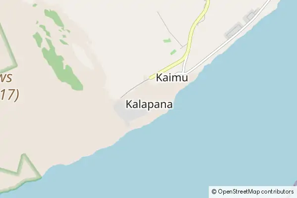 Karte Kalapana