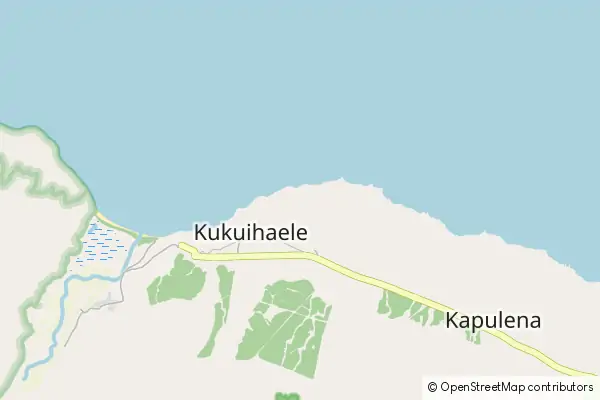 Karte Kukuihaele