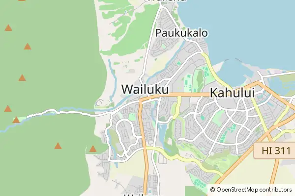 Karte Wailuku