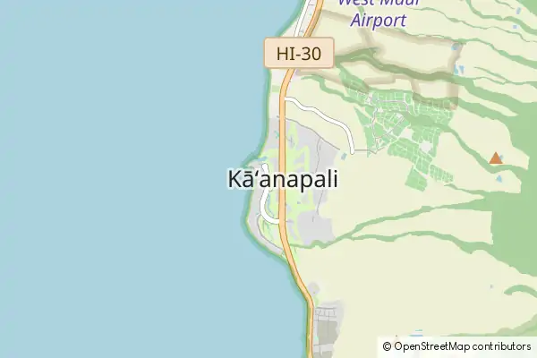 Karte Ka'anapali