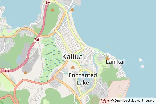 Karte Kailua