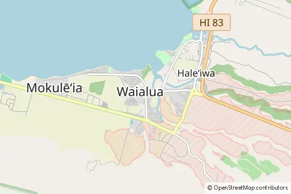 Karte Waialua