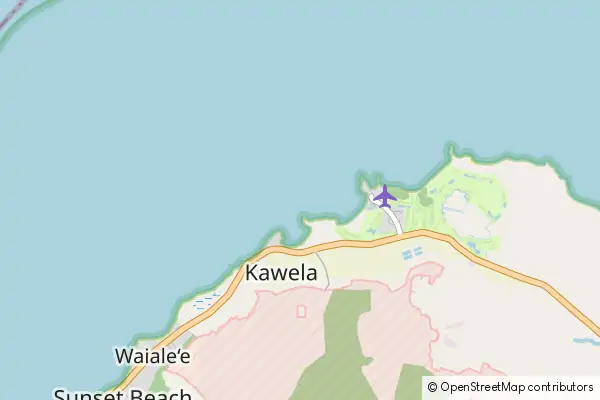 Karte Kawela Bay