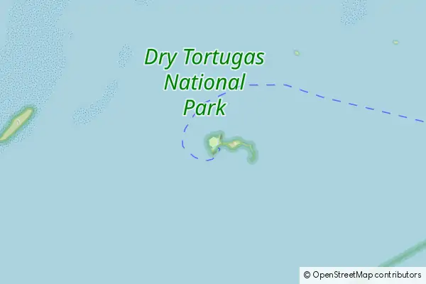 Karte Dry Tortugas Nationalpark