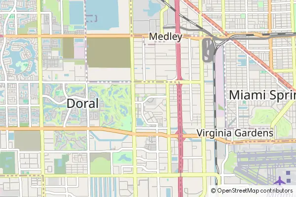Karte Doral