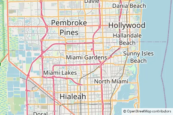 Karte Miami Gardens