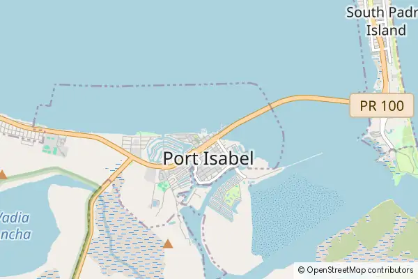 Karte Port Isabel