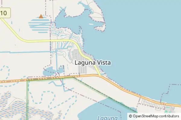 Karte Laguna Vista