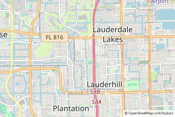 Karte Lauderhill