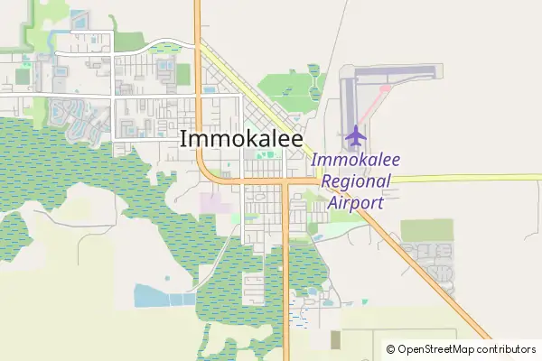 Karte Immokalee