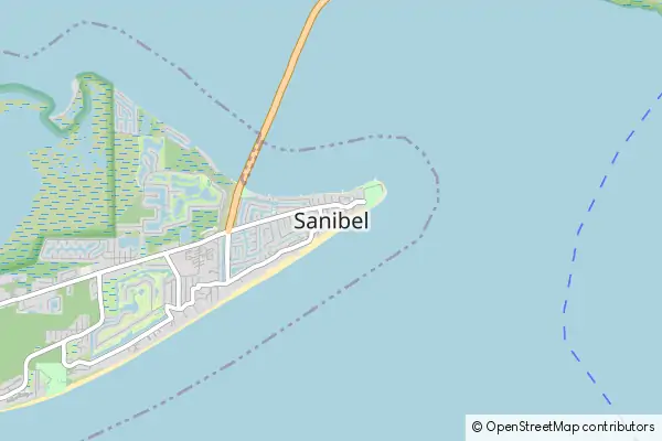 Karte Sanibel