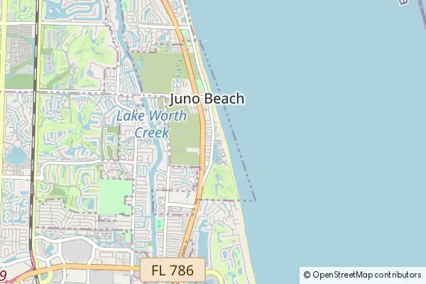 Karte Juno Beach