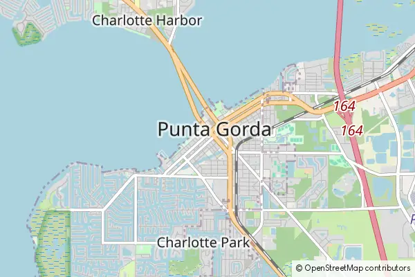 Karte Punta Gorda