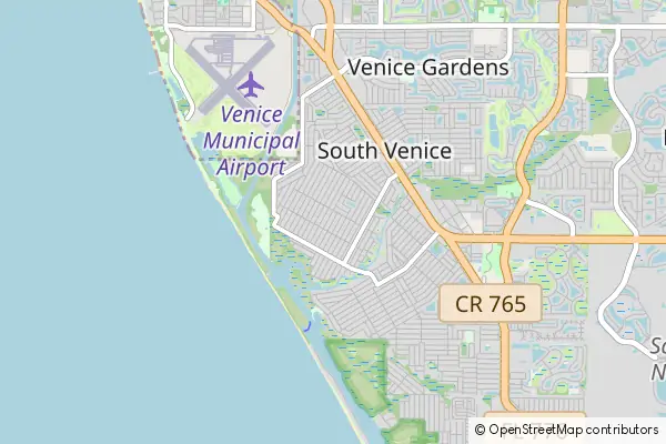 Karte South Venice