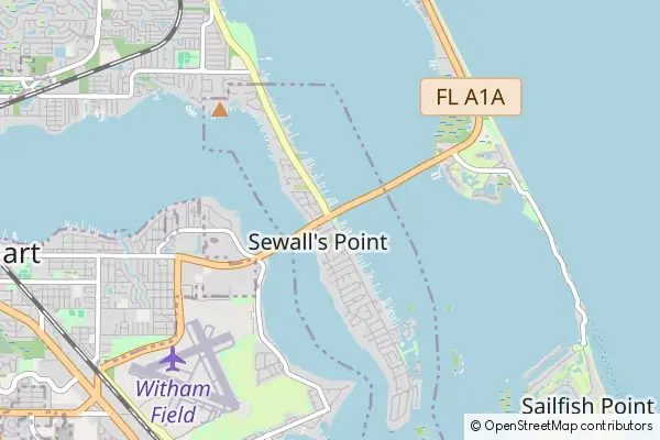 Karte Sewall s Point