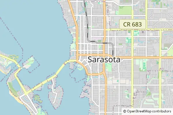 Karte Sarasota
