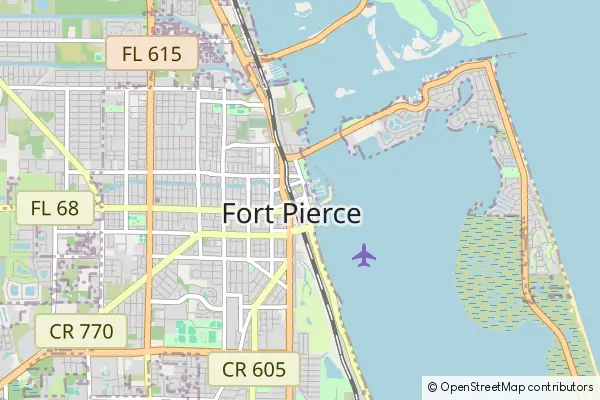 Karte Fort Pierce