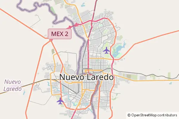 Karte Laredo