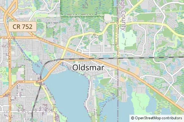 Karte: Oldsmar • © OpenStreetMap contributors Karte Oldsmar