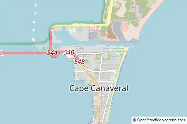 Karte Port Canaveral