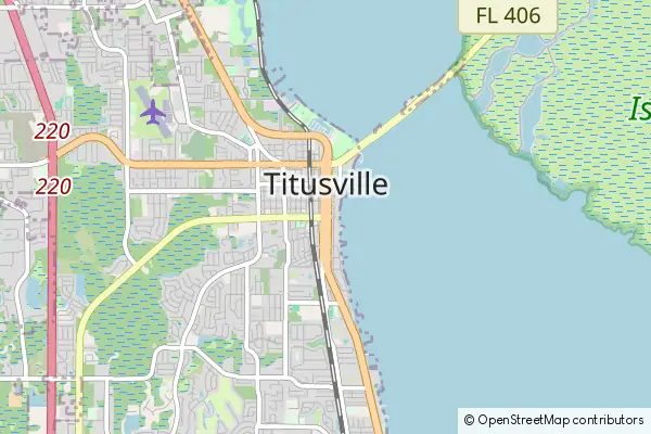 Karte Titusville