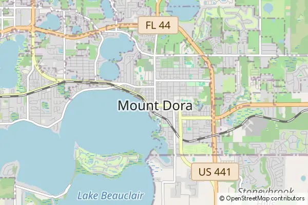 Karte Mount Dora