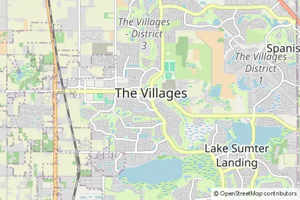 Karte: The Villages • © OpenStreetMap contributors Karte The Villages