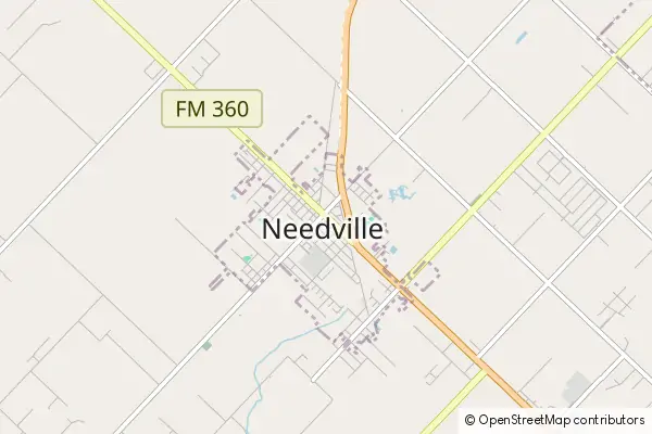 Karte Needville