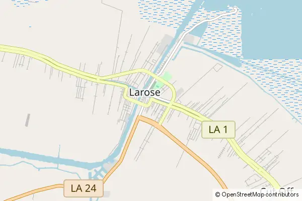 Karte Larose