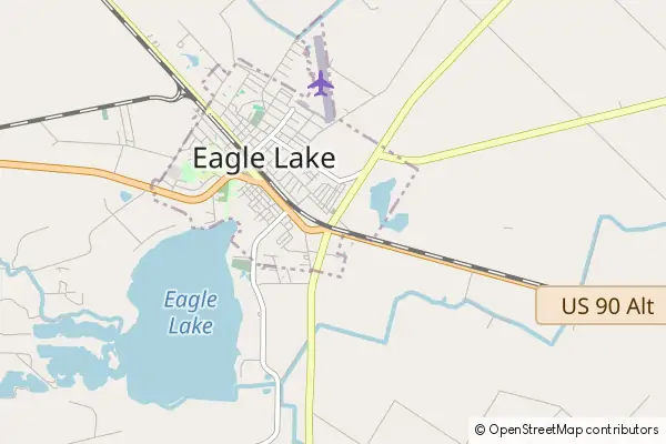 Karte Eagle Lake