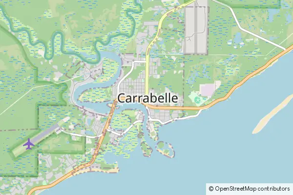 Karte Carrabelle