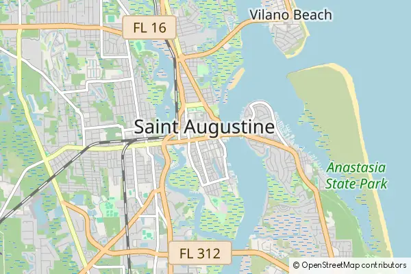 Karte: St. Augustine • © OpenStreetMap contributors Karte St. Augustine