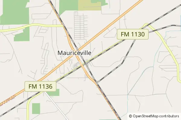 Karte Mauriceville