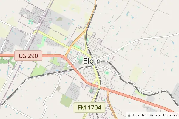 Karte Elgin