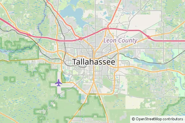 Karte Tallahassee
