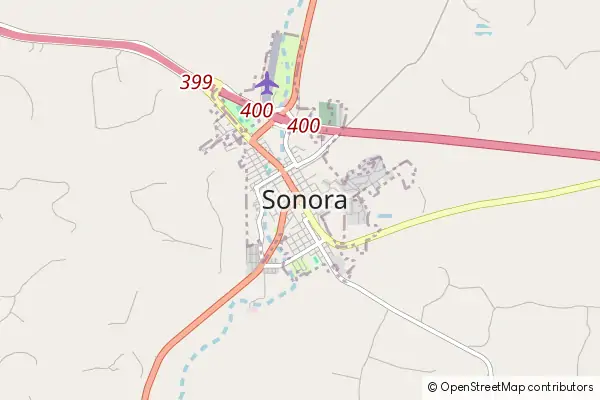 Karte Sonora