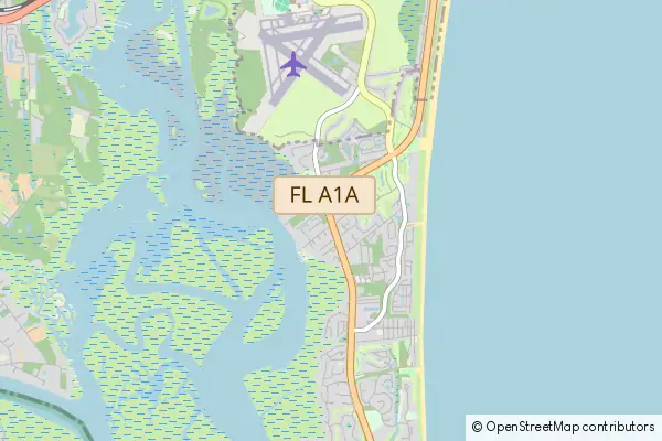 Karte Fernandina Beach